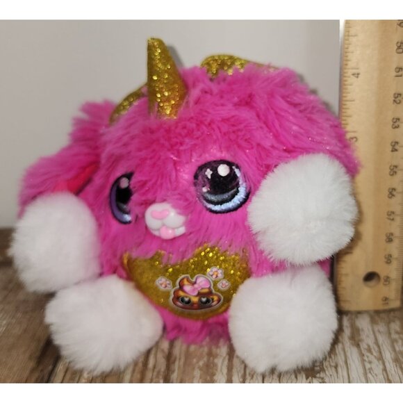 Zuru Rainbocorns Bunnycorn Surprise Pink Plush Stuffed Animal Mini 3 Inches Toy - Picture 4 of 4